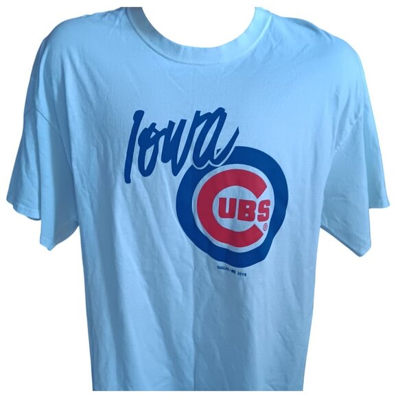 Iowa Cubs Baseball XL T-Shirt 2019 Edition NWOT - Picture 1 of 4